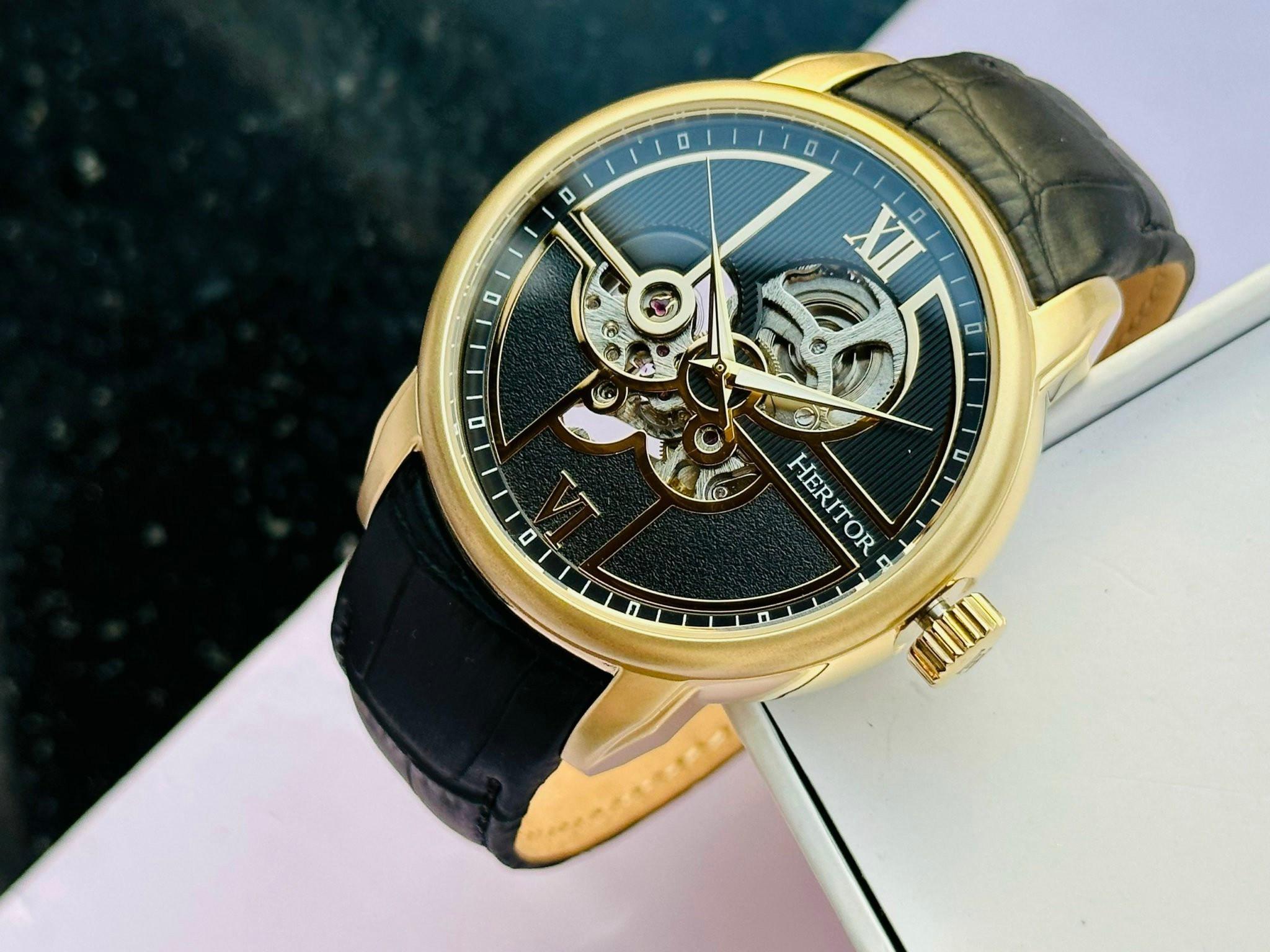 Đồng Hồ Nam Heritor Carter HR8303