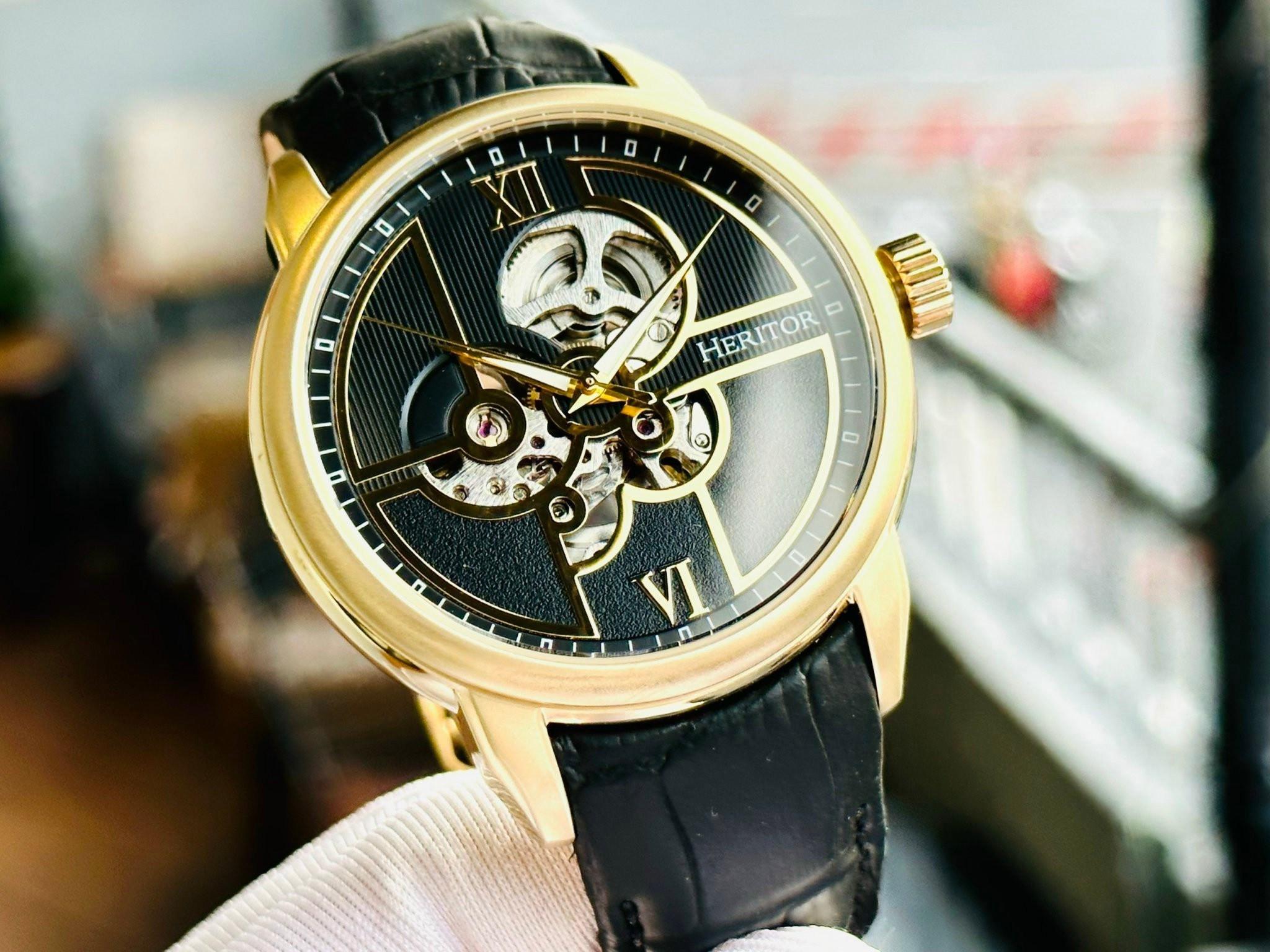 Đồng Hồ Nam Heritor Carter HR8303