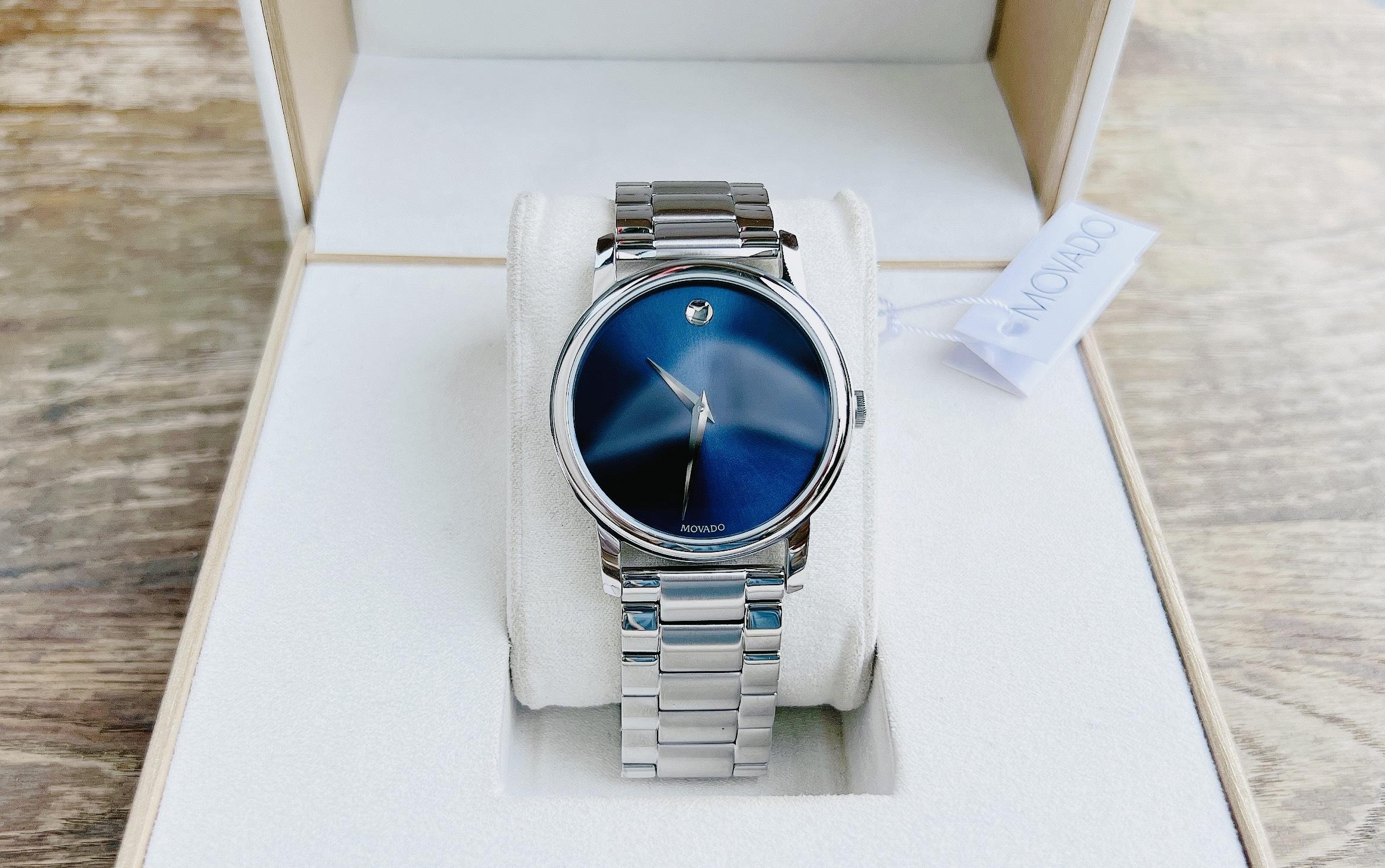 Đồng Hồ Nam Movado Classic Museum 2100015