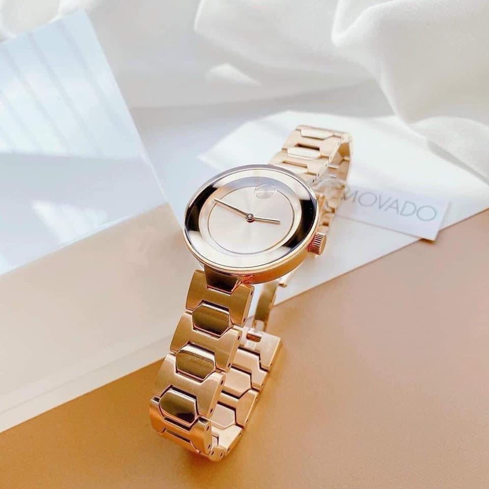 Đồng Hồ Nữ Movado Bold Rose Gold 3600387