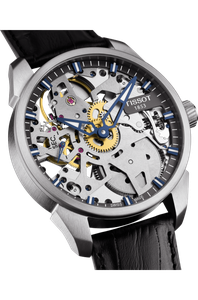 Đồng Hồ Nam Tissot T-Complication Squelette Mechanical Skeleton T070.405.16.411.00