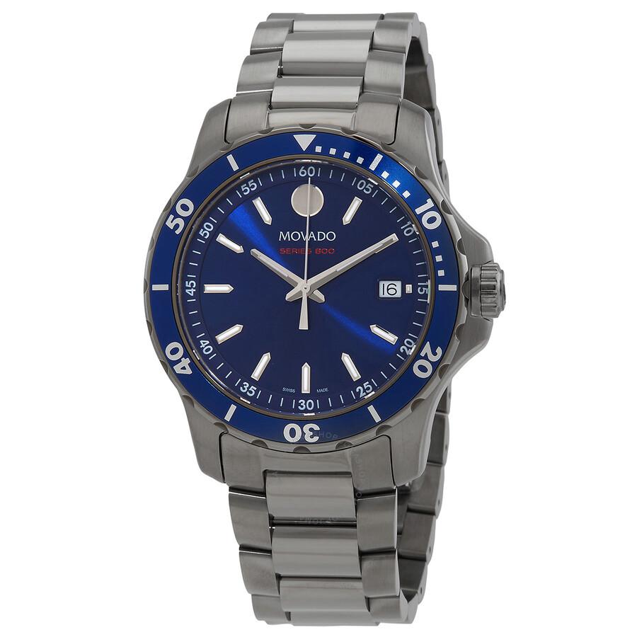 Đồng Hồ Nam Movado Series 800 Blue Dial 2600159