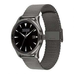 Đồng Hồ Nam Movado Heritage Black Dial Grey 3650119