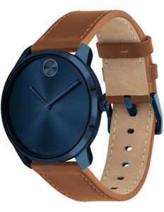 Đồng Hồ Nam Movado Bold Thin Blue Dial 3600830