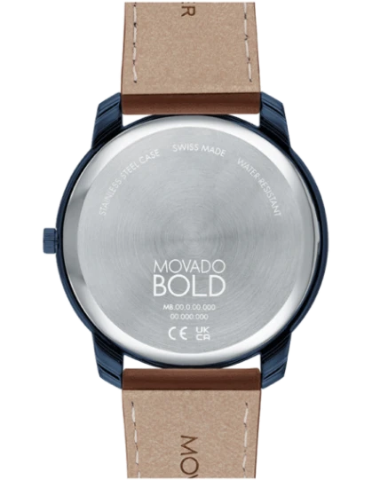 Đồng Hồ Nam Movado Bold Thin Blue Dial 3600830