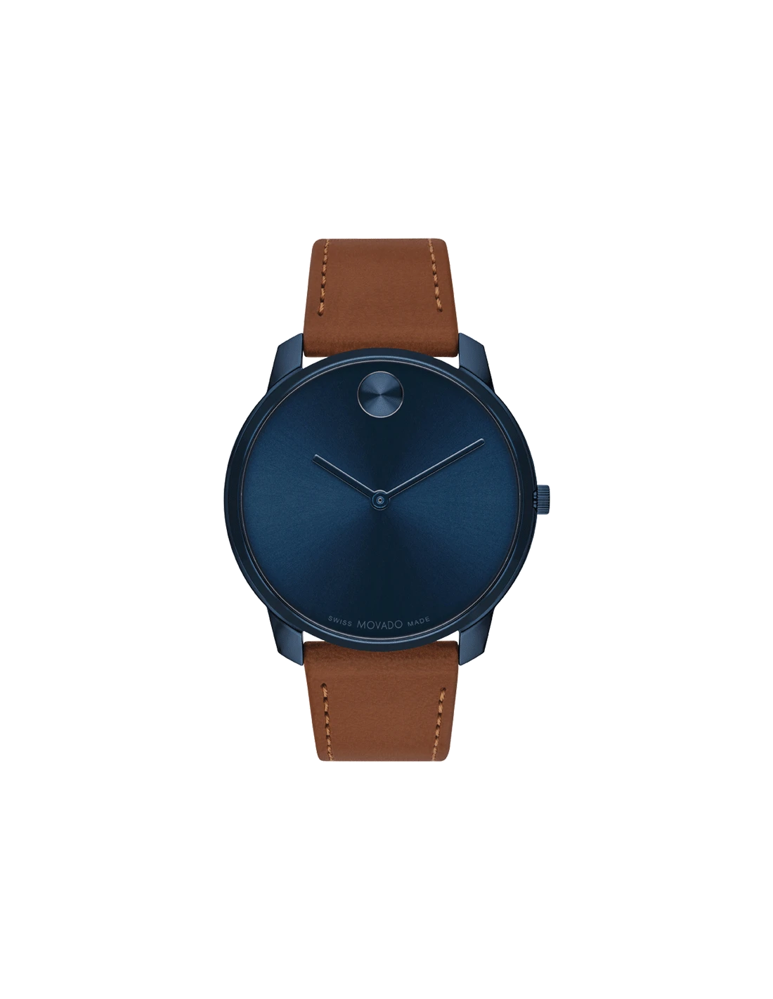 Đồng Hồ Nam Movado Bold Thin Blue Dial 3600830