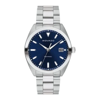 Đồng Hồ Nam Movado Heritage Blue Dial 3650056