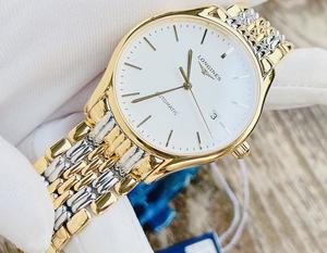 Đồng Hồ Nam Longines Lyre Demi Gold L4.961.2.12.7