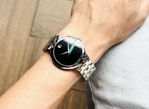 Đồng Hồ Nam Movado Veturi Black Museum 0607416