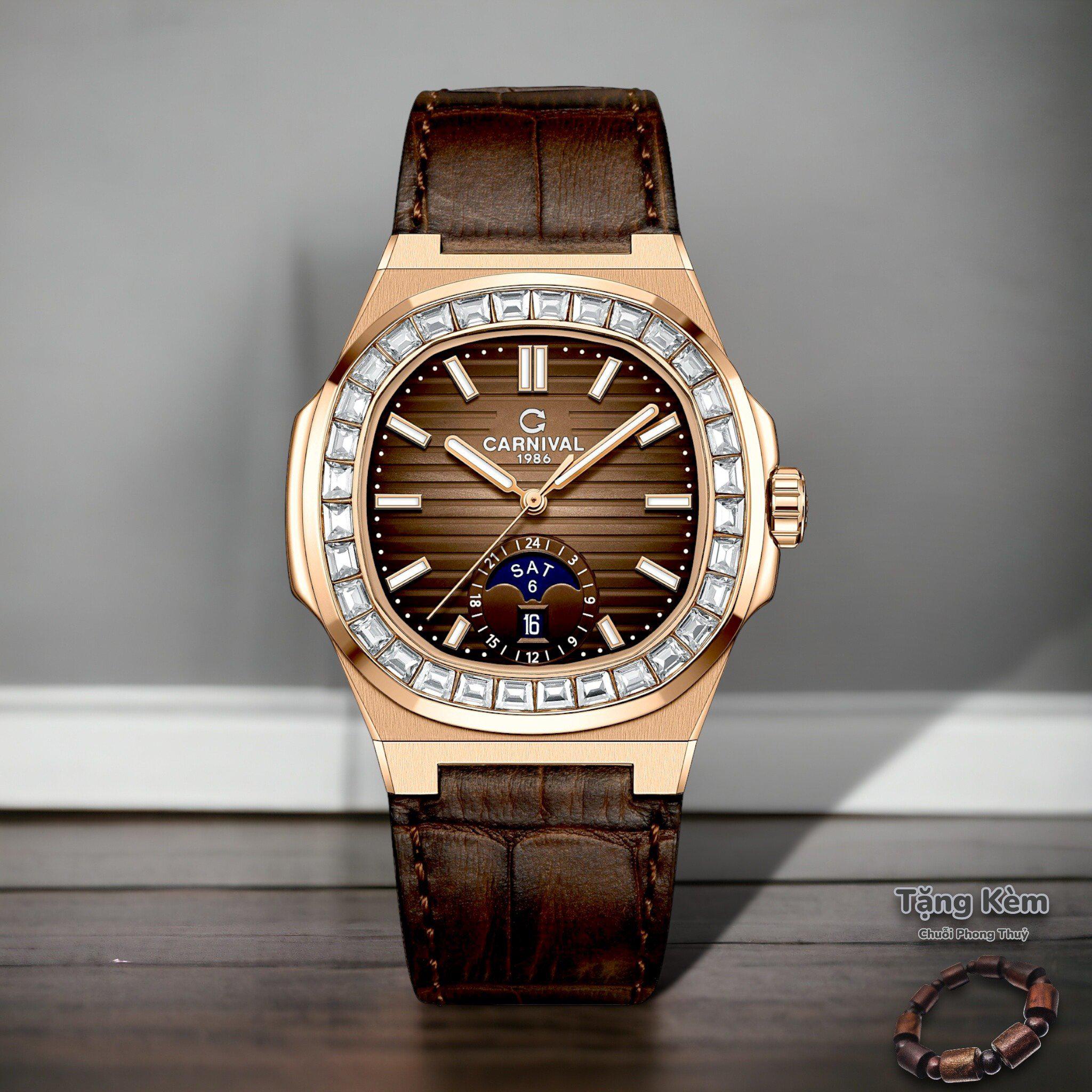 Đồng Hồ Nam Carnival 8110G-VH-DD-N