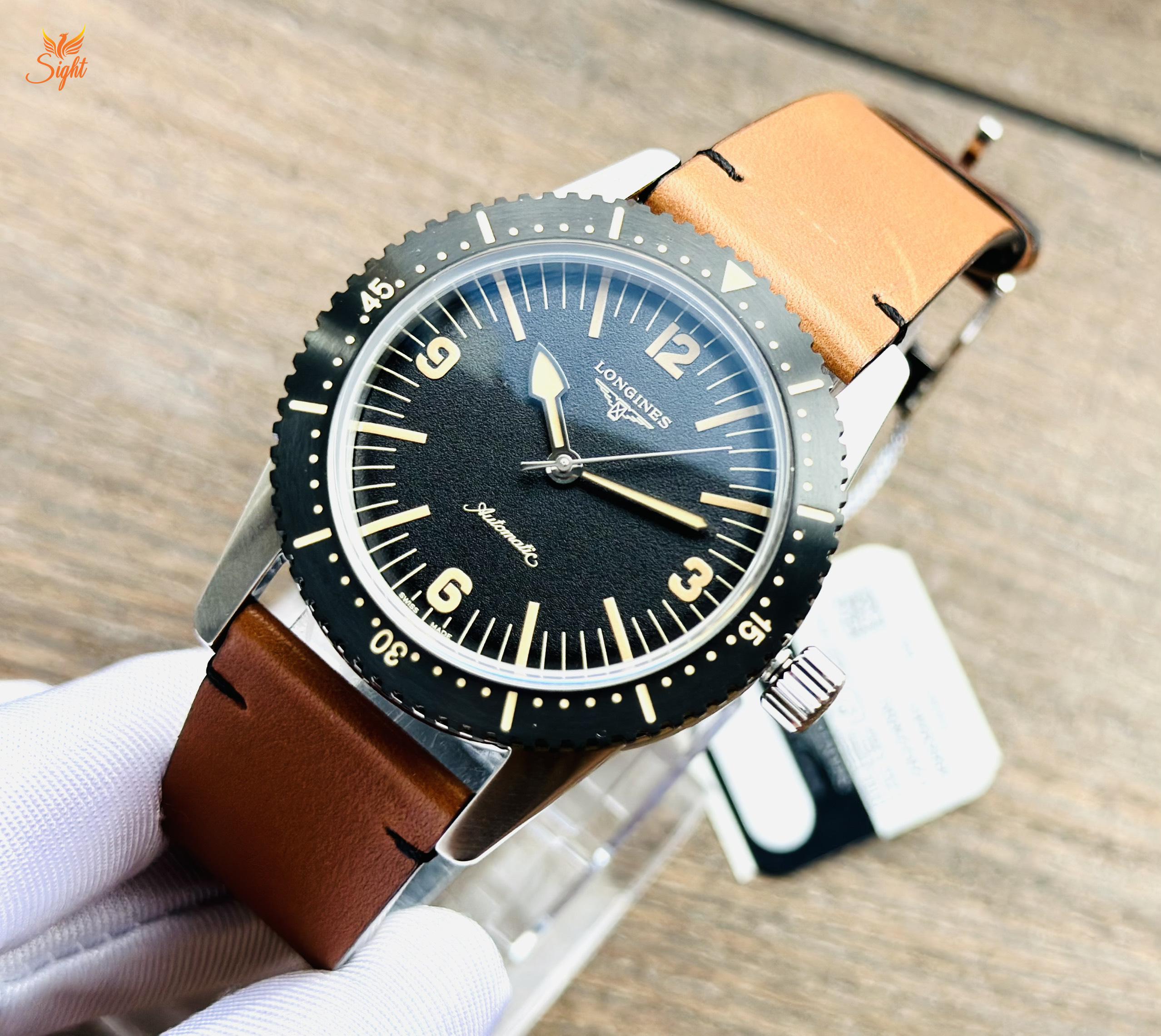 Đồng Hồ Nam Longines Heritage Skin Diver L2.822.4.56.2