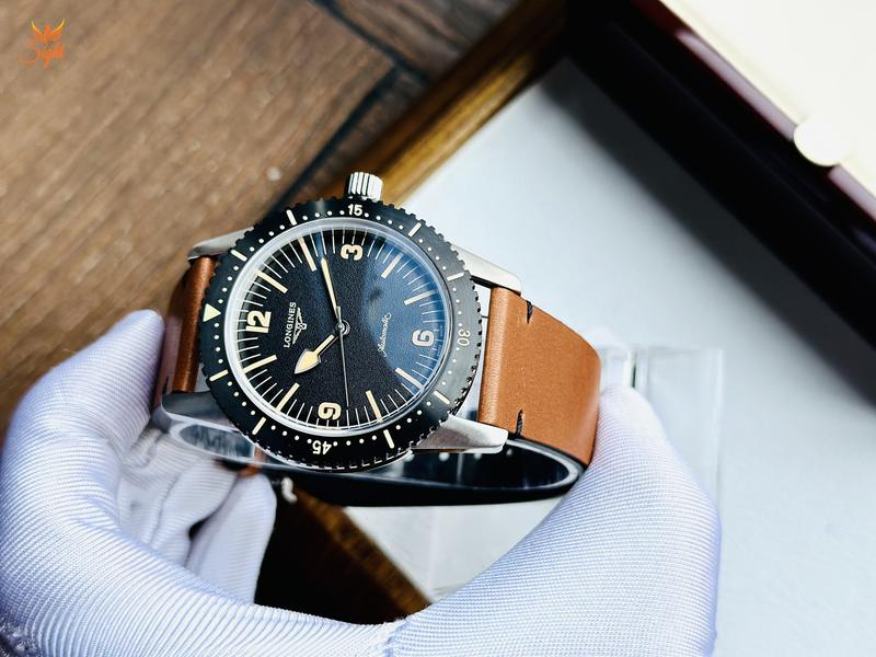 Đồng Hồ Nam Longines Heritage Skin Diver L2.822.4.56.2