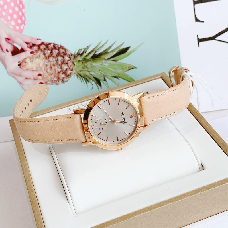 Đồng Hồ Nữ Bulova Classic Beige 97L146