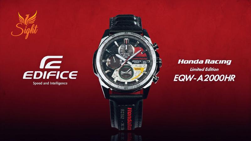 Khám Phá Đồng Hồ Casio Edifice Lấy Cảm Hứng Từ Những Chiếc Xe Đua Honda