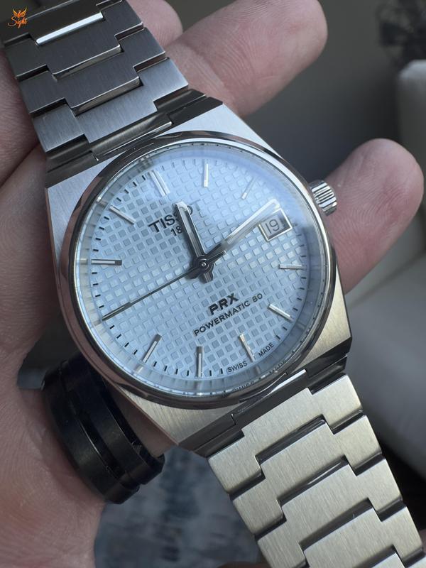 Gam màu xanh mint trên Tissot PRX Tiffany Powermatic 80