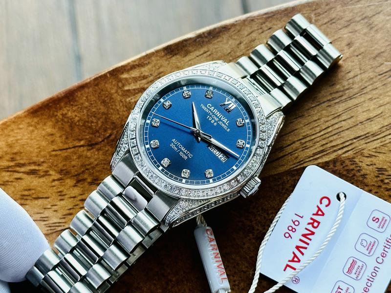 Top 6 đồng hồ Carnival Giống Rolex Giá Cực Tốt Tháng 7