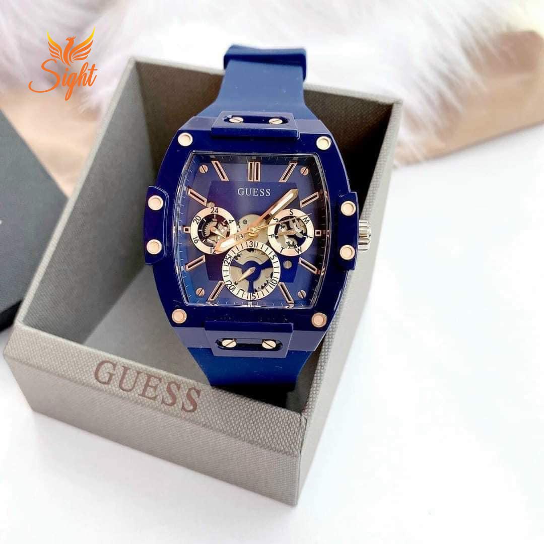 Đồng Hồ Nam Guess GW0203G7 Dây Silicon Chính Hãng.