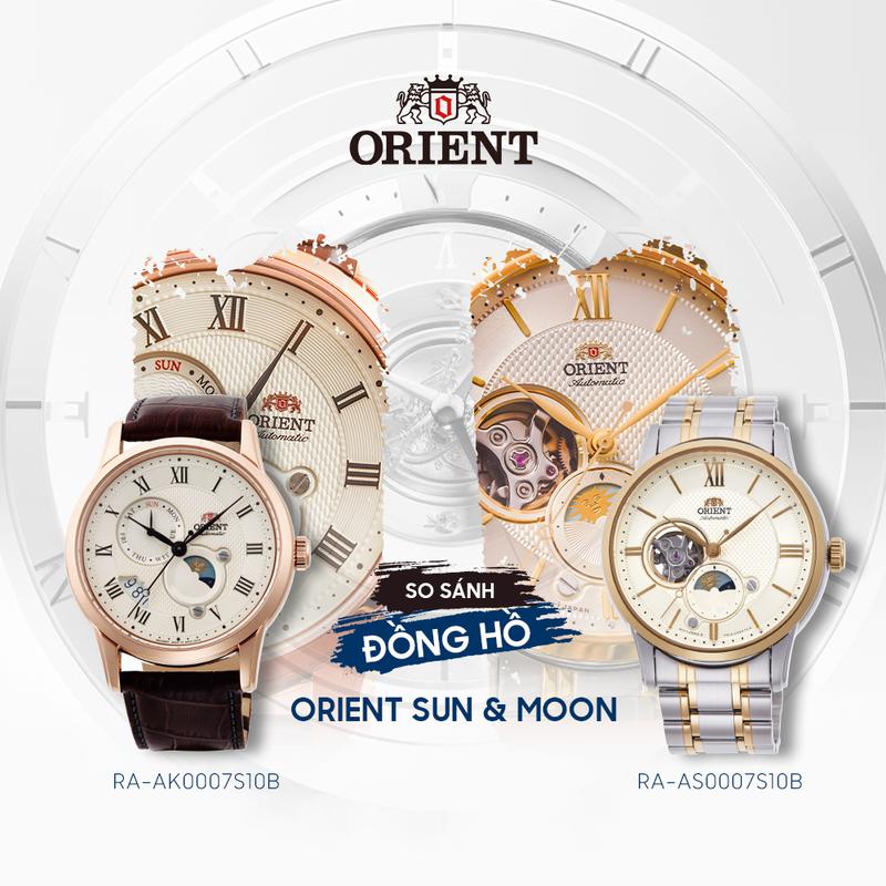 Orient Sun & Moon: Cuộc Chiến Giữa Cổ Điển RA-AK0007S10B và Hiện Đại RA-AS0007S10B