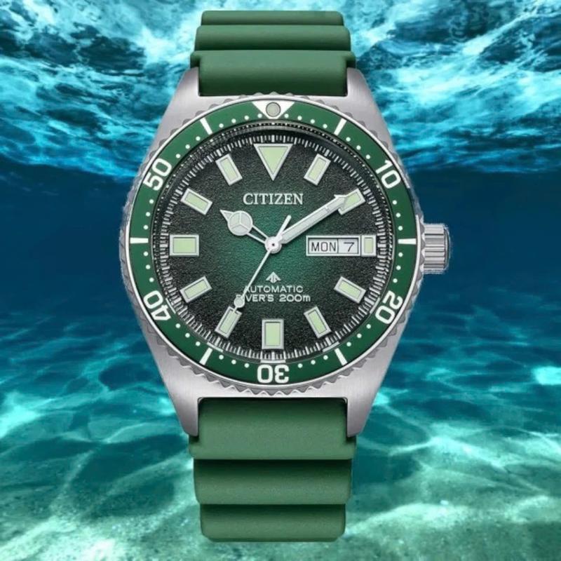 Đồng Hồ Nam Citizen Automatic Diver NY0121-09X