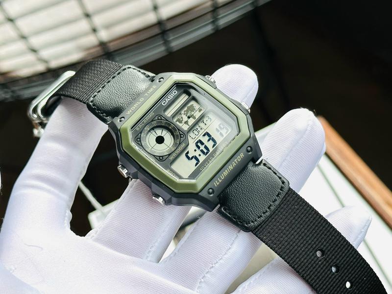 Đồng Hồ Nam Casio AE-1200WHB-1BVDF