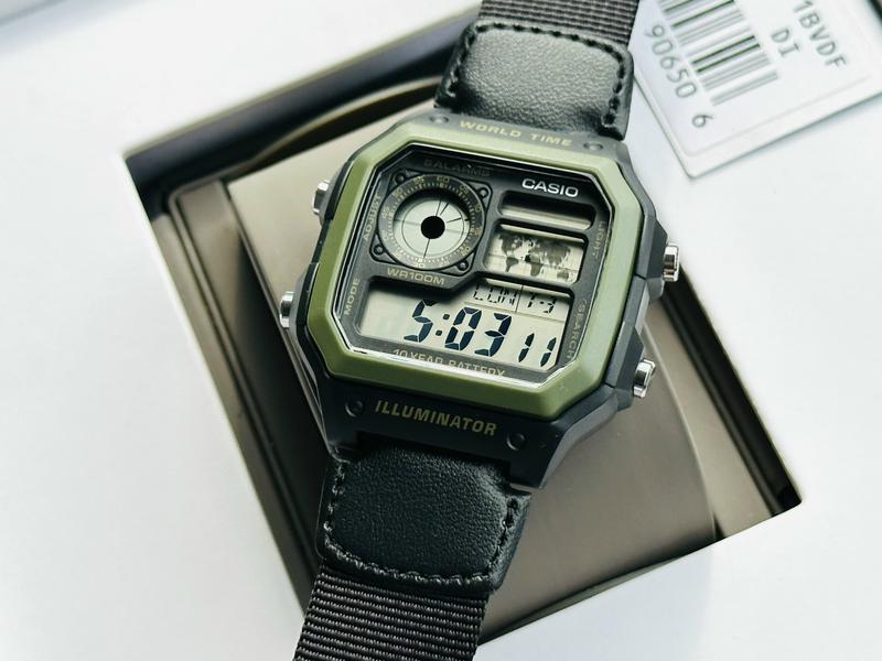 Đồng Hồ Nam Casio AE-1200WHB-1BVDF