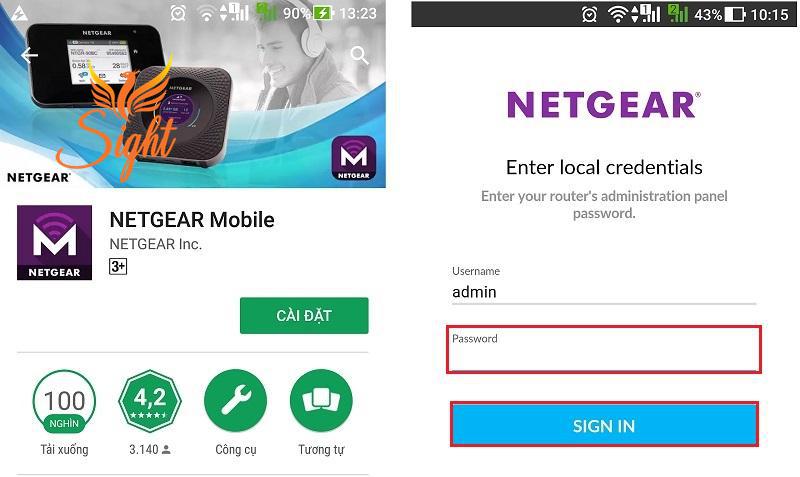 Hướng dẫn đổi mật khẩu NETGEAR Mobile