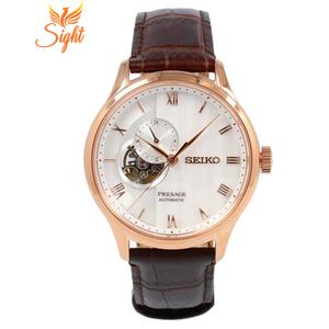 Đồng Hồ Nam Seiko Presage Open Heart Leather SARY154